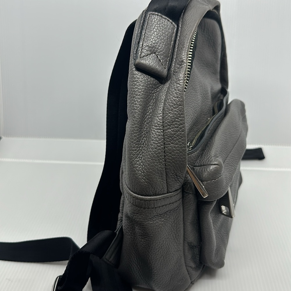 Marc Jacobs Gray Leather Backpack - image 3